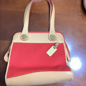 Dooney & Bourke Red Canvas Purse